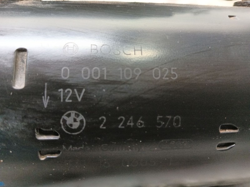 Recambio de motor arranque para bmw serie 5 berlina (e39) 525tds referencia OEM IAM 0001109025 2246570 