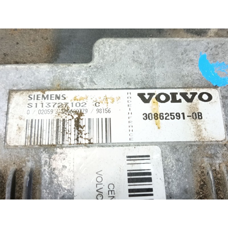 Recambio de centralita motor uce para volvo s40 berlina 1.6 referencia OEM IAM S113727102C 308625910B 