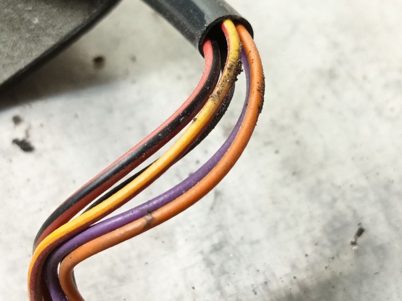 Recambio de retrovisor derecho para volvo s40 berlina 1.6 referencia OEM IAM  ELECTRICO 5 CABLES 