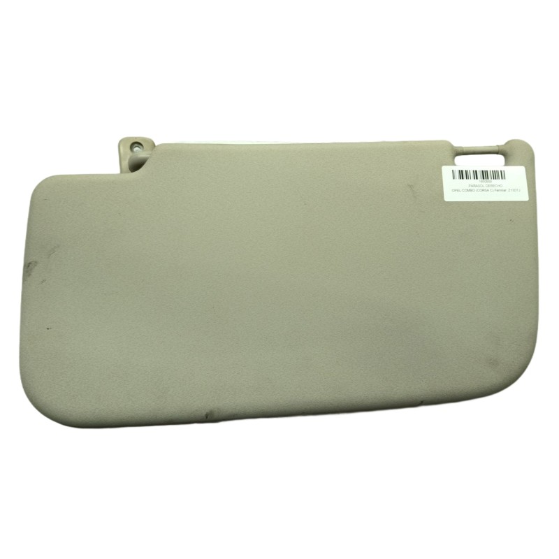 Recambio de parasol derecho para opel combo (corsa c) familiar referencia OEM IAM 2507041025100  