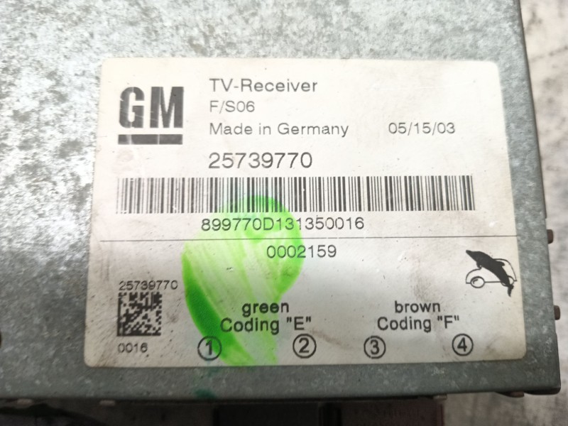 Recambio de modulo electronico para cadillac cts 3.2 elegance referencia OEM IAM 25739770 0002159 899770D131350016