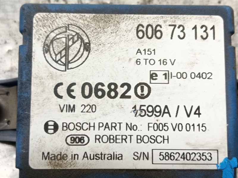 Recambio de modulo electronico para alfa romeo 156 sportwagon 1.9 jtd 8v progression referencia OEM IAM 60673131 5862402353 F005