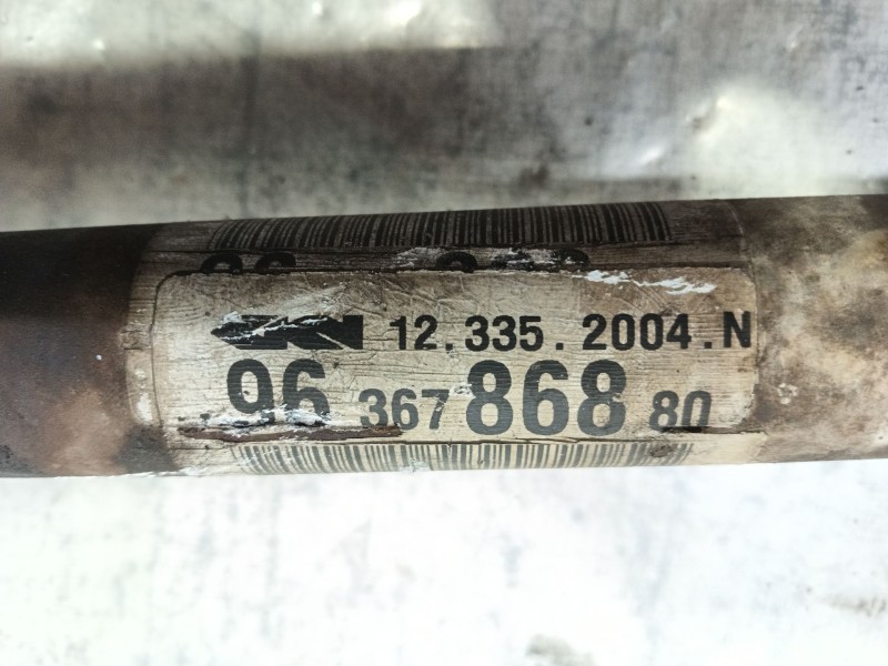 Recambio de transmision delantera derecha para citroën c4 berlina sx referencia OEM IAM   