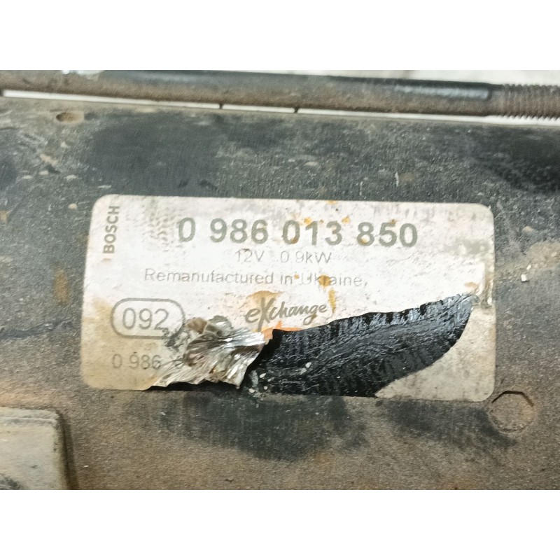 Recambio de motor arranque para citroën c4 berlina sx referencia OEM IAM  0986013850 
