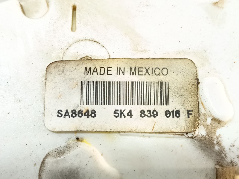 Recambio de cerradura puerta trasera izquierda para volkswagen jetta iv (162, 163, av3, av2) 1.6 tdi referencia OEM IAM   