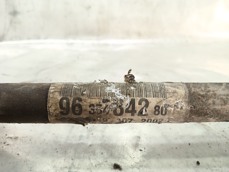 Recambio de transmision delantera izquierda para citroën saxo 1.4 sx referencia OEM IAM  9635484280 