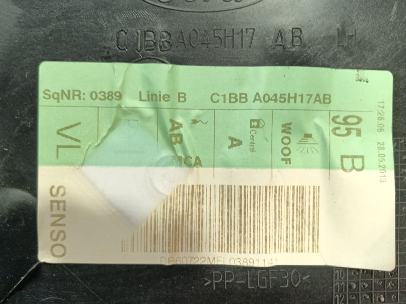 Recambio de elevalunas delantero izquierdo para ford fiesta (ccn) trend referencia OEM IAM  C1BBA045H17AB ELECTRICO 6 PINES