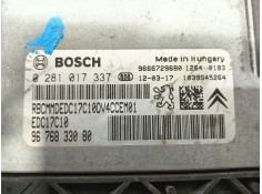 Recambio de centralita motor uce para citroën c3 selection referencia OEM IAM 0281017337 9666729680 9676833080 2