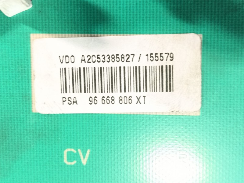 Recambio de cuadro instrumentos para citroën c3 selection referencia OEM IAM A2C53385827 96668806XT 