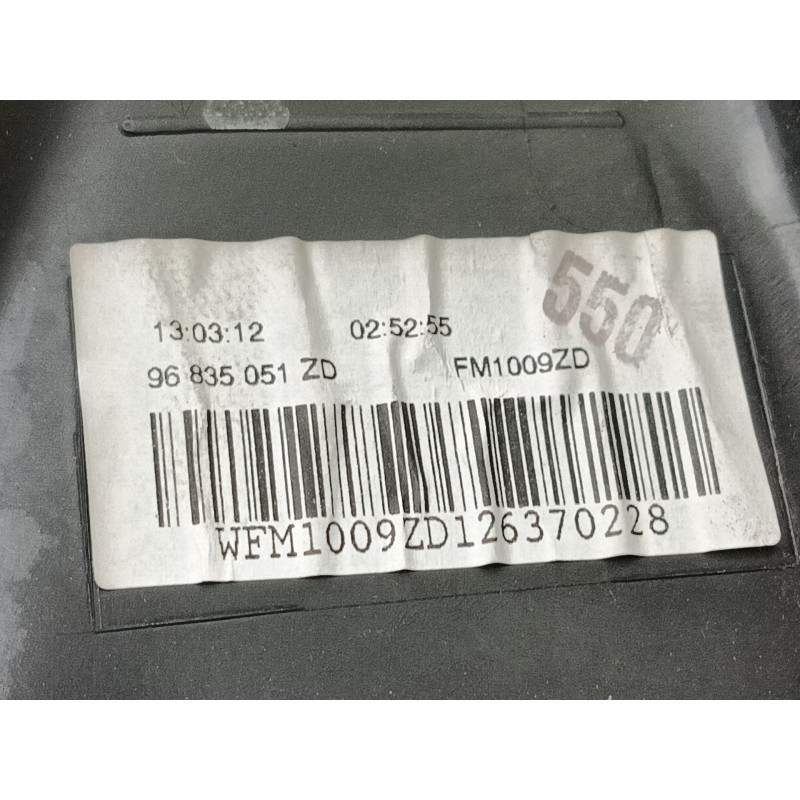 Recambio de guarnecido puerta trasera derecha para citroën c3 selection referencia OEM IAM CW542631 96835051ZD FM1009ZD