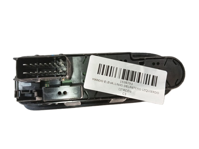Recambio de mando elevalunas delantero izquierdo para citroën c3 selection referencia OEM IAM 529076433 96637530XT 28232429