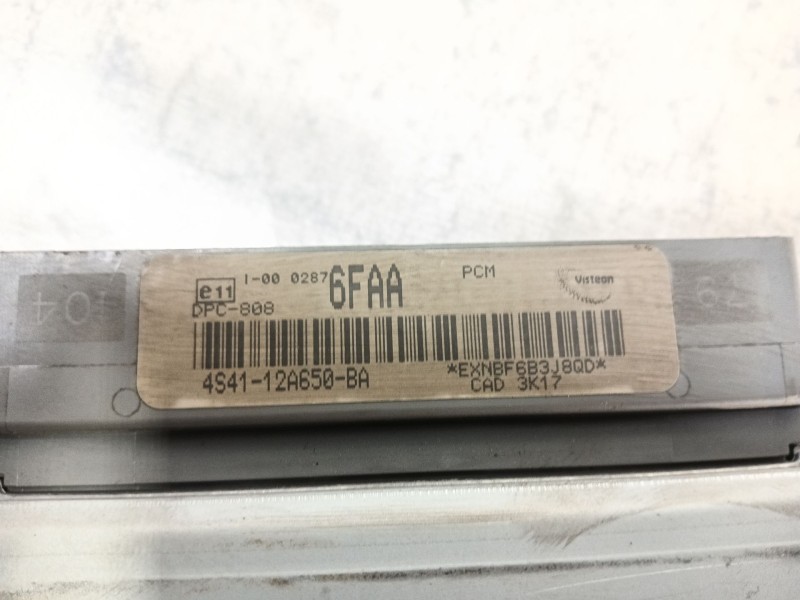 Recambio de centralita motor uce para ford focus berlina (cak) trend referencia OEM IAM DPC808 4S4112A650BA 