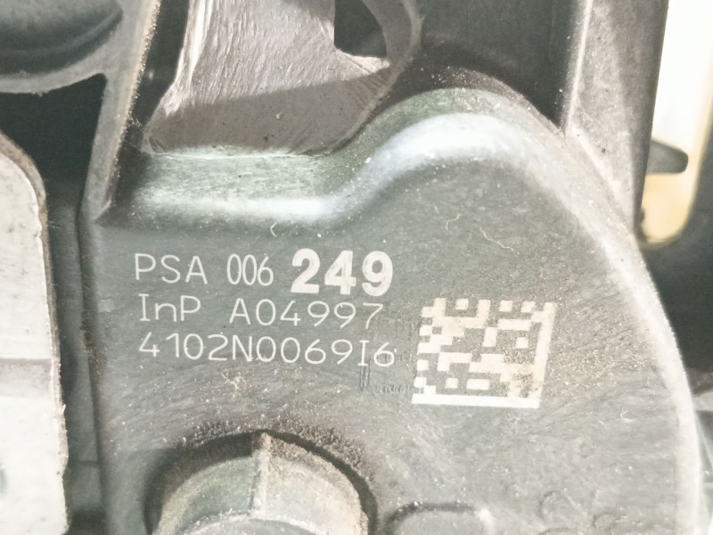 Recambio de cerradura puerta trasera derecha para citroën c3 collection referencia OEM IAM A04997 PSA006249 4102N0069I6