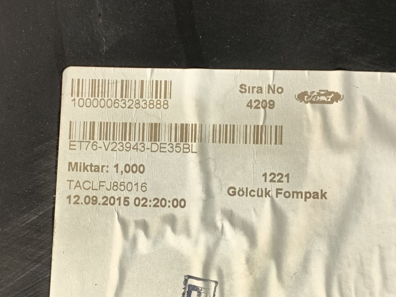 Recambio de guarnecido puerta delantera izquierda para ford tourneo courier (c4a) ambiente referencia OEM IAM   