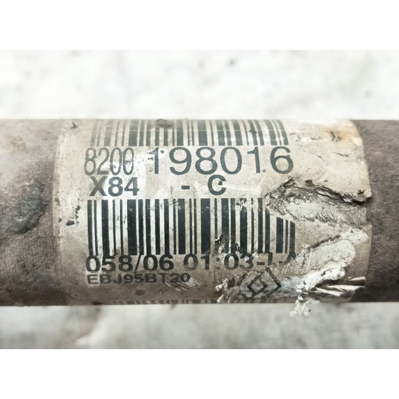 Recambio de transmision delantera izquierda para renault scenic ii grand business referencia OEM IAM  8200198016 