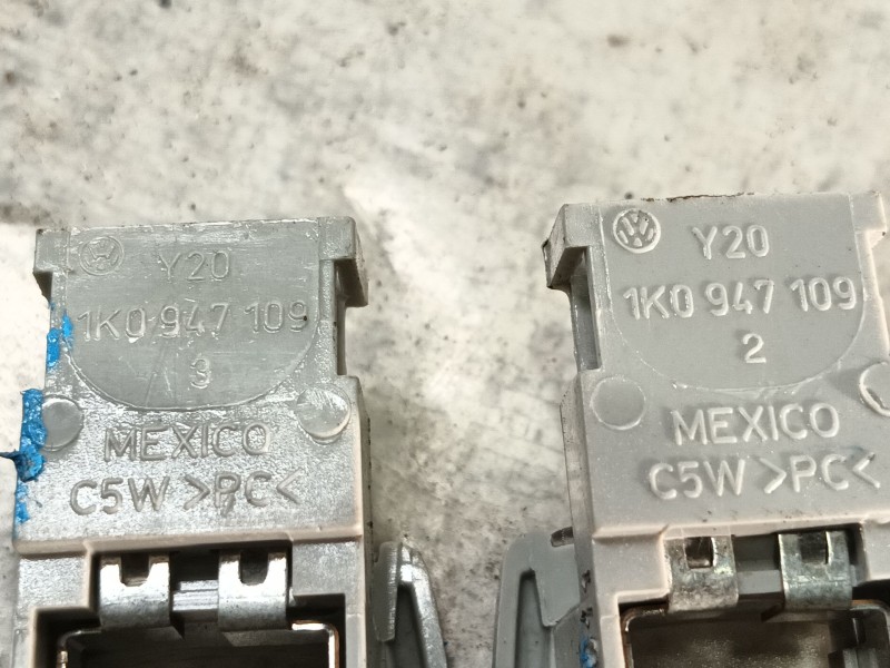 Recambio de luz interior para volkswagen jetta iv (162, 163, av3, av2) 1.6 tdi referencia OEM IAM 1K0947109 0886400 