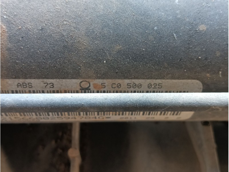 Recambio de puente trasero para volkswagen jetta iv (162, 163, av3, av2) 1.6 tdi referencia OEM IAM 5C0500025  1K0511305