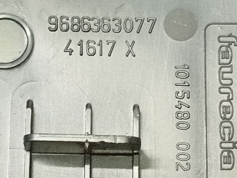 Recambio de moldura para citroën c3 selection referencia OEM IAM 9686363077 9684289477 10154800