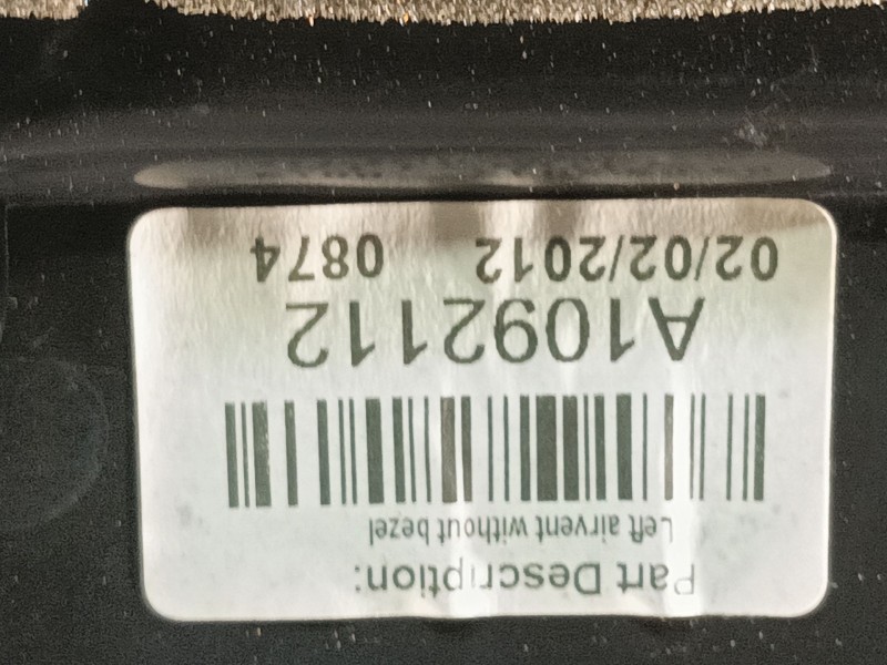 Recambio de rejilla aireadora para citroën c3 selection referencia OEM IAM 1019302 96857498ZD 