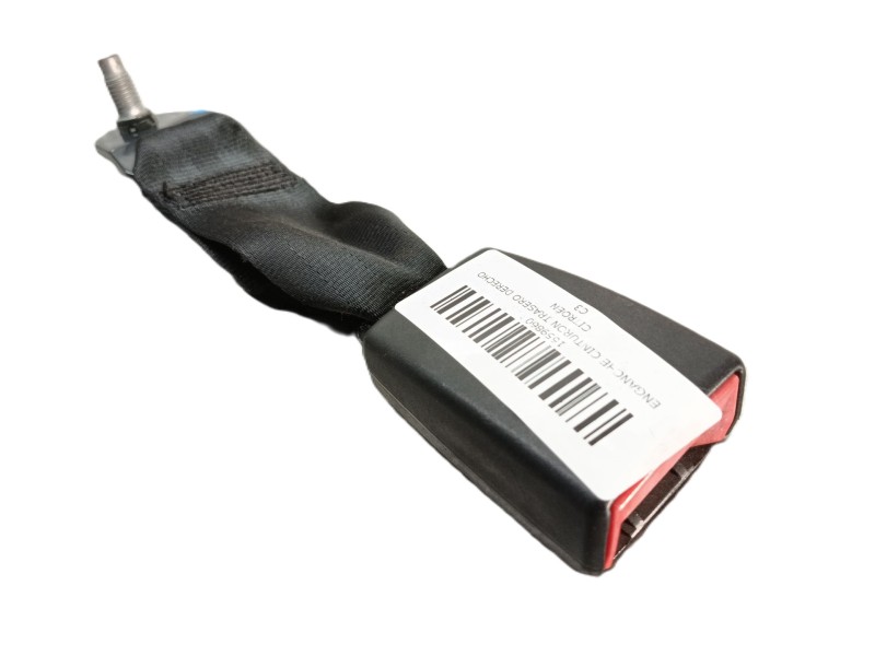 Recambio de enganche cinturon trasero derecho para citroën c3 selection referencia OEM IAM 34049869 9684561080 C150312