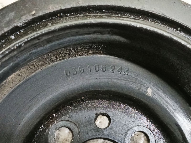 Recambio de polea cigueñal para seat ibiza (6l1) f.r. referencia OEM IAM 03G105243  