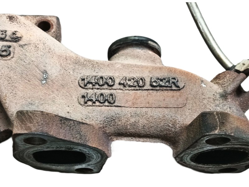 Recambio de colector escape para dacia duster sl audacia 4x2 referencia OEM IAM 140042052R  