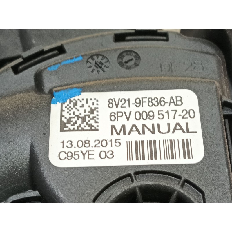 Recambio de pedal acelerador para ford tourneo courier (c4a) ambiente referencia OEM IAM 6PV00951720 8V219F836AB 