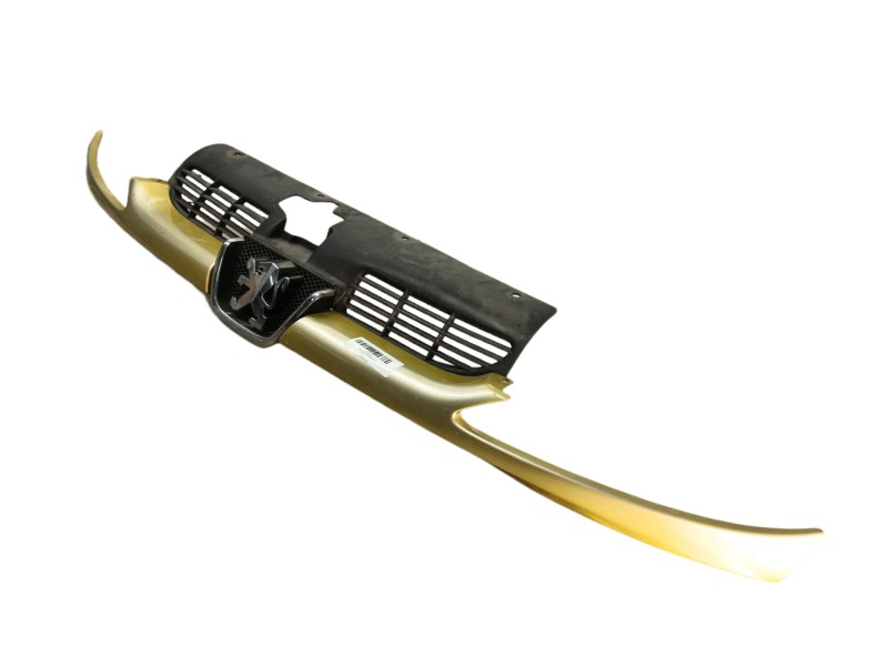 Recambio de rejilla delantera para peugeot 206 berlina x-line clim referencia OEM IAM 9651791577 96495663XT 