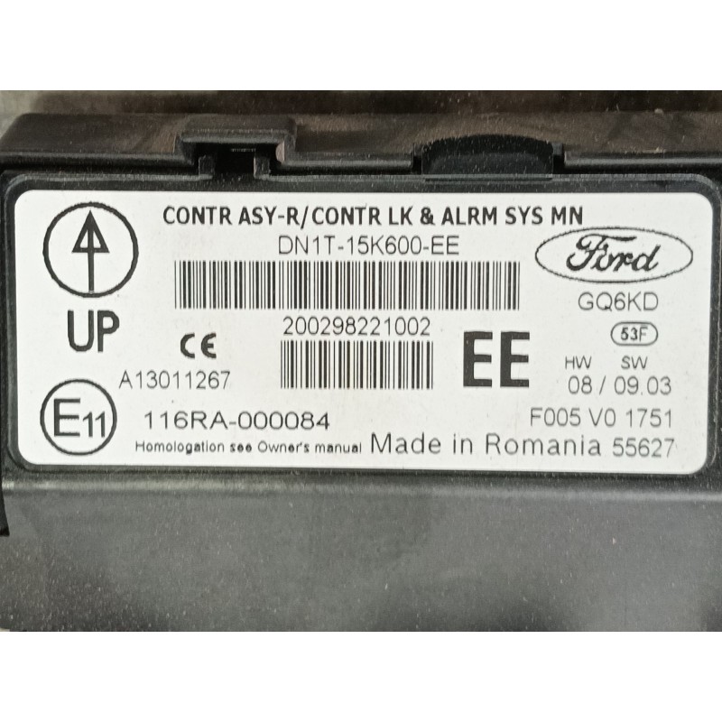 Recambio de modulo electronico para ford tourneo courier (c4a) ambiente referencia OEM IAM   