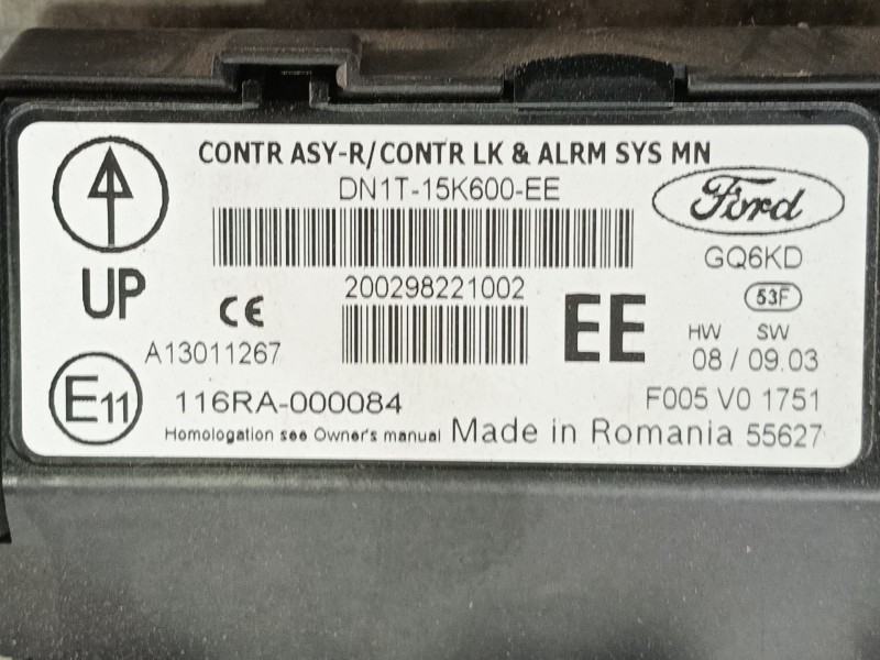 Recambio de modulo electronico para ford tourneo courier (c4a) ambiente referencia OEM IAM   