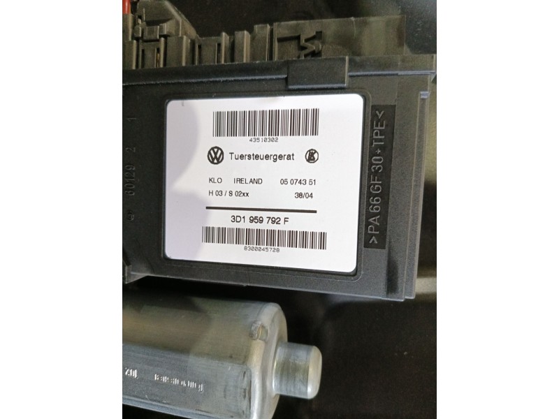 Recambio de elevalunas delantero derecho para porsche cayenne (9pa) s 4.5 referencia OEM IAM   