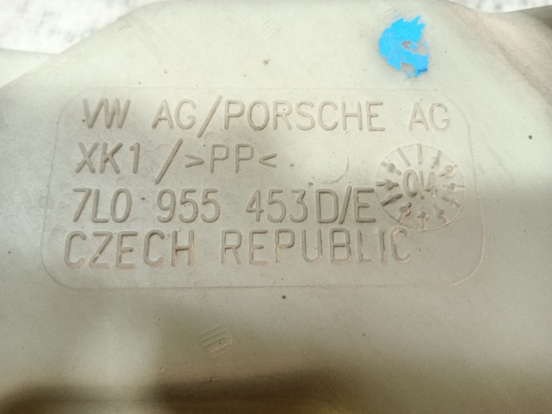 Recambio de deposito limpia para porsche cayenne (9pa) s 4.5 referencia OEM IAM 7L0955453E 7L0955453D 7L0955453DE