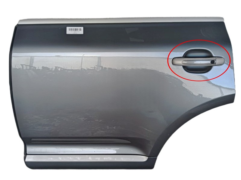 Recambio de puerta trasera izquierda para porsche cayenne (9pa) s 4.5 referencia OEM IAM   