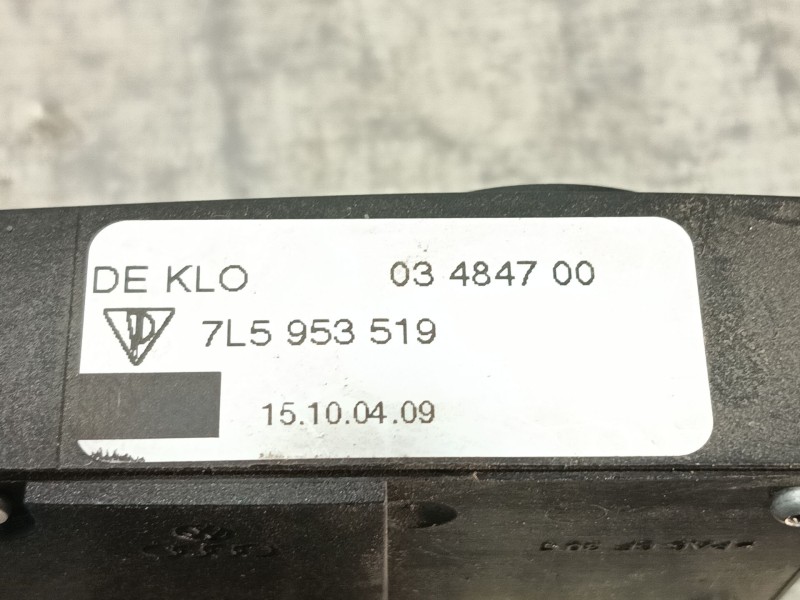 Recambio de interruptor para porsche cayenne (9pa) s 4.5 referencia OEM IAM 03484700 7L5953519 