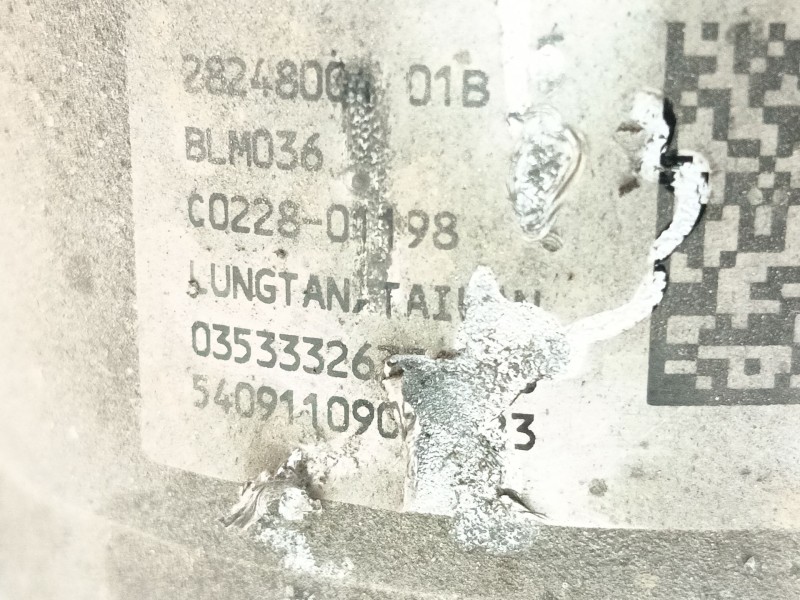 Recambio de cremallera direccion para citroën c3 sx referencia OEM IAM 2824800401B 9673670180 BLM036