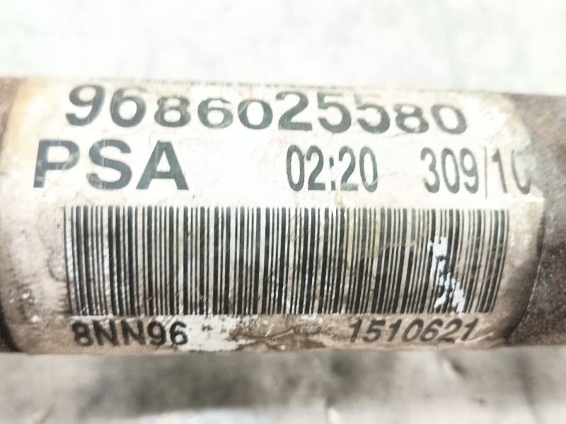 Recambio de transmision delantera izquierda para citroën c3 sx referencia OEM IAM  9686025580 