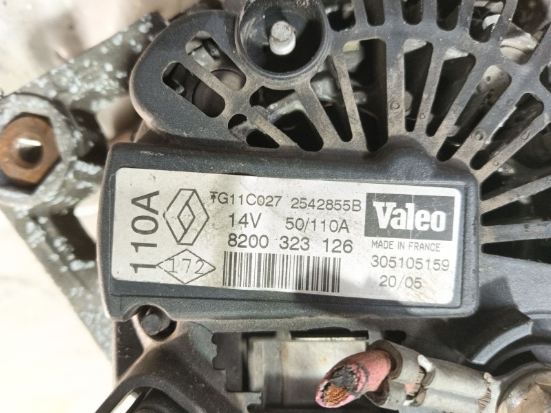 Recambio de alternador para renault scenic ii authentique referencia OEM IAM   