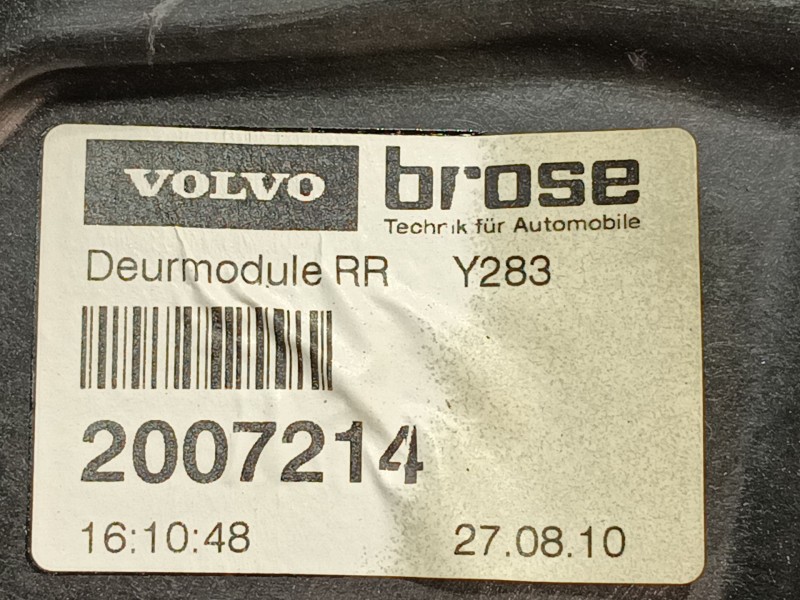 Recambio de elevalunas trasero derecho para volvo s60 ii (134) d3 referencia OEM IAM 966265101 30784313 ELECTRICO WR12719