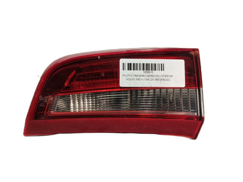 Recambio de piloto trasero derecho interior para volvo s60 ii (134) d3 referencia OEM IAM   