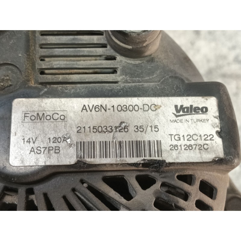 Recambio de alternador para ford tourneo courier (c4a) ambiente referencia OEM IAM   