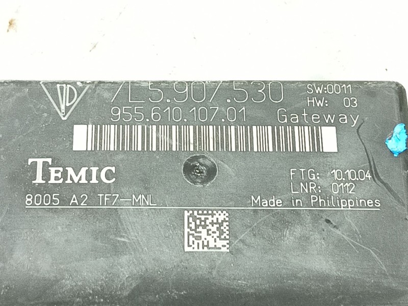 Recambio de modulo electronico para porsche cayenne (9pa) s 4.5 referencia OEM IAM 95561010701 7L5907530 8005A2TF7MNL