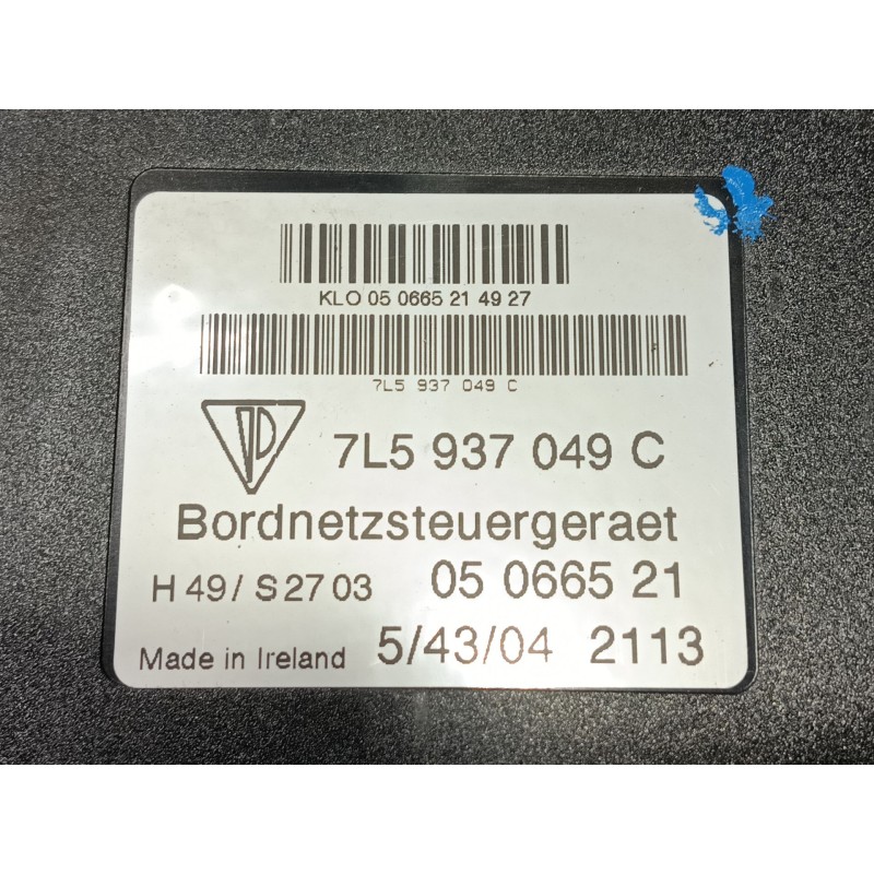 Recambio de modulo electronico para porsche cayenne (9pa) s 4.5 referencia OEM IAM 05066521 7L5937049C 