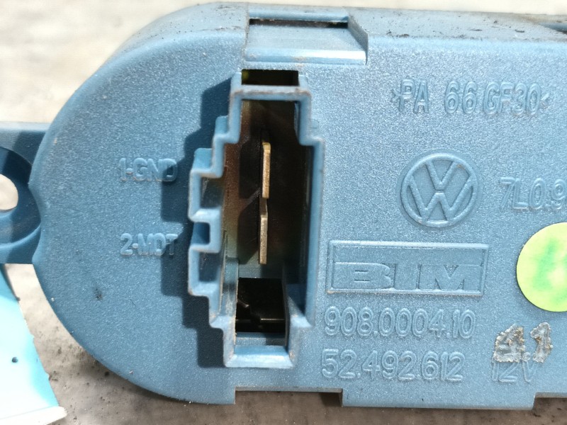 Recambio de resistencia calefaccion para porsche cayenne (9pa) s 4.5 referencia OEM IAM   