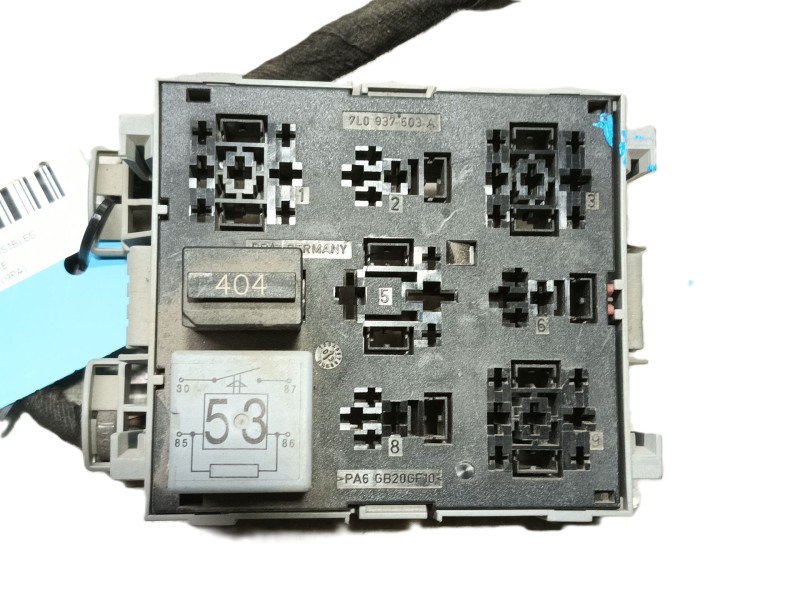 Recambio de caja reles / fusibles para porsche cayenne (9pa) s 4.5 referencia OEM IAM   