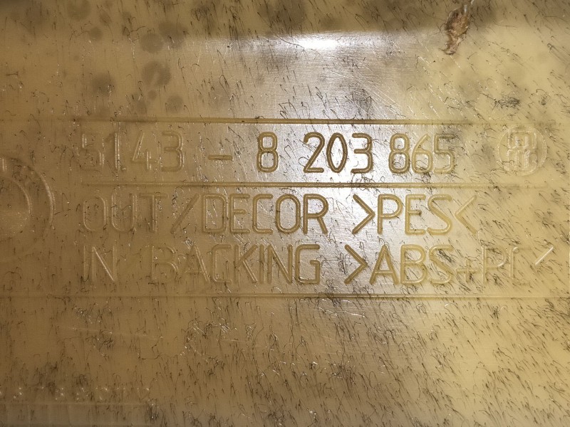 Recambio de moldura para bmw x5 (e53) 4.4i automático referencia OEM IAM 51438203871 51438203872 51438203865