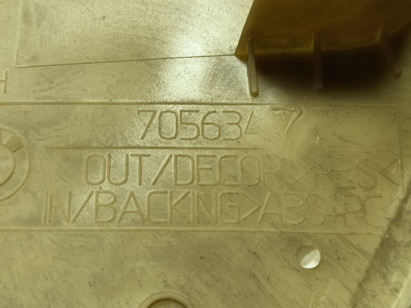 Recambio de moldura para bmw x5 (e53) 4.4i automático referencia OEM IAM 51438203871 51438203872 51438203865