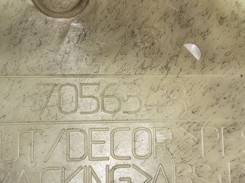 Recambio de moldura para bmw x5 (e53) 4.4i automático referencia OEM IAM 51438203871 51438203872 51438203865