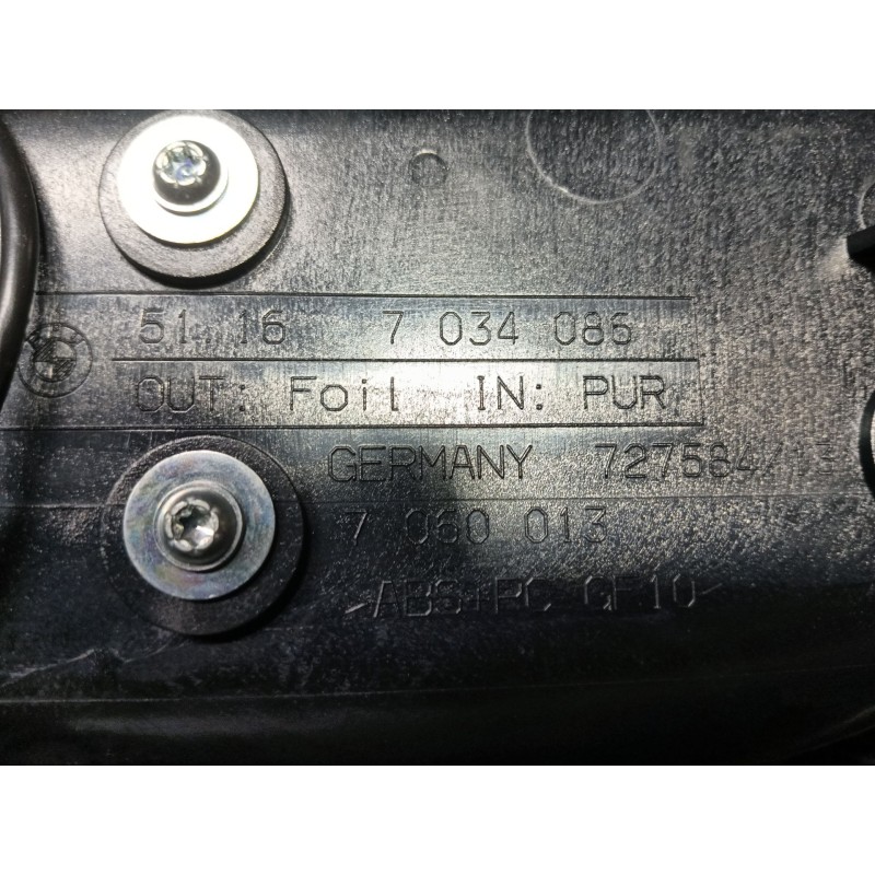 Recambio de apoyabrazos central para bmw 5 (e60) 530 i referencia OEM IAM 72758413 51167034086 7060013