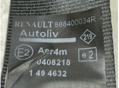 Recambio de cinturon seguridad trasero derecho para renault fluence z.e. dynamique referencia OEM IAM    2