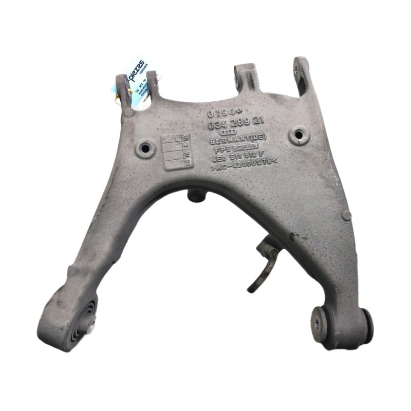 Recambio de brazo suspension inferior trasero derecho para audi a8 (4e2) 4.2 quattro referencia OEM IAM 4E0511512F 03428921 AC42